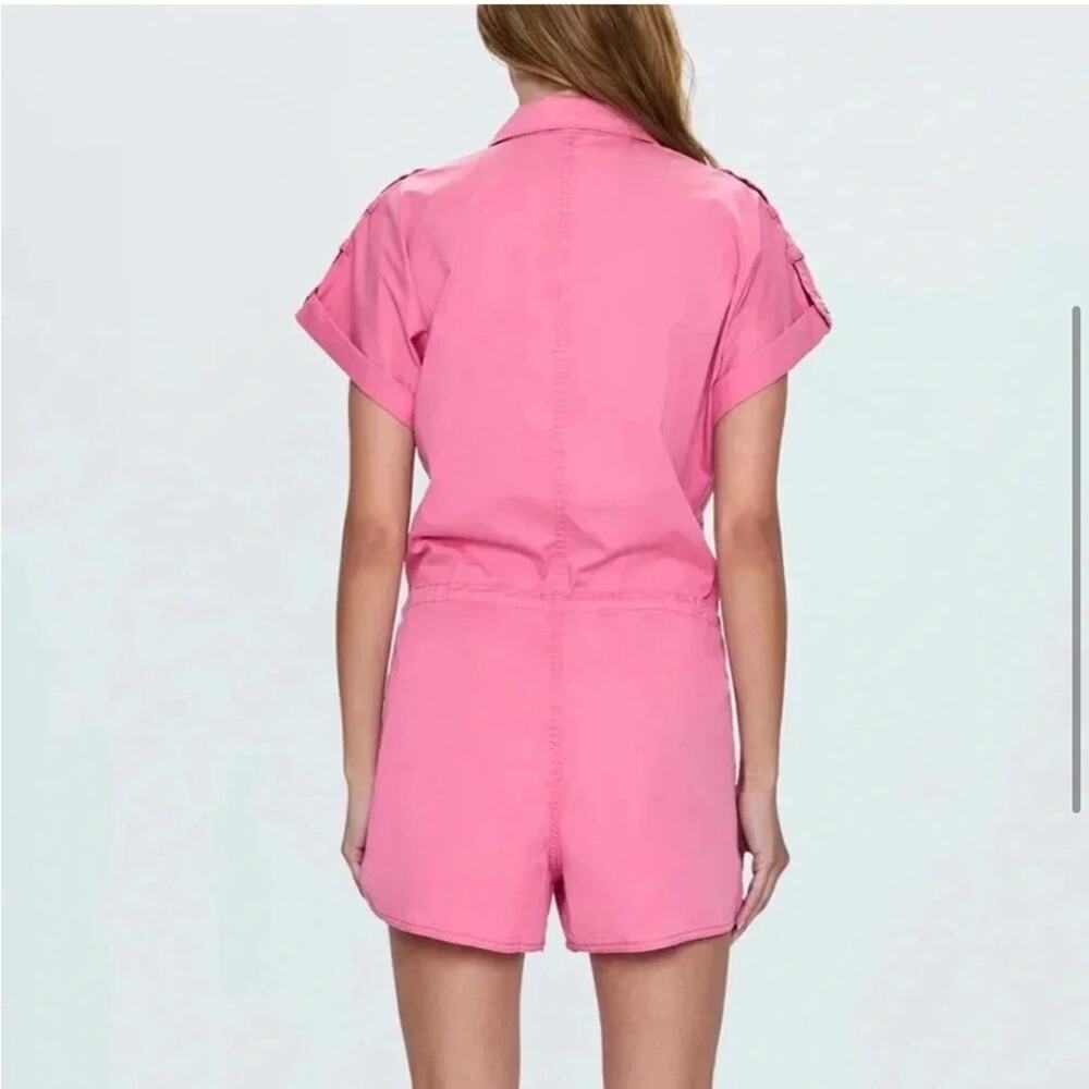 Pistola Meg Zip Front Romper - Flamingo Size XS - Picture 2 of 12